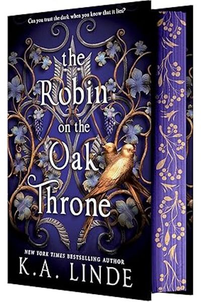 Ingram The Robin on the Oak Throne (Oak & Holly Cycle, 2) Hardcover 2025 by K.A. Linde