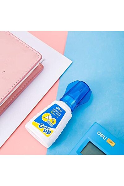 Deli Cover Up Correction Pen 18 ml, 12-Pieces