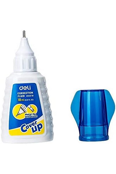 Deli Cover Up Correction Pen 18 ml, 12-Pieces