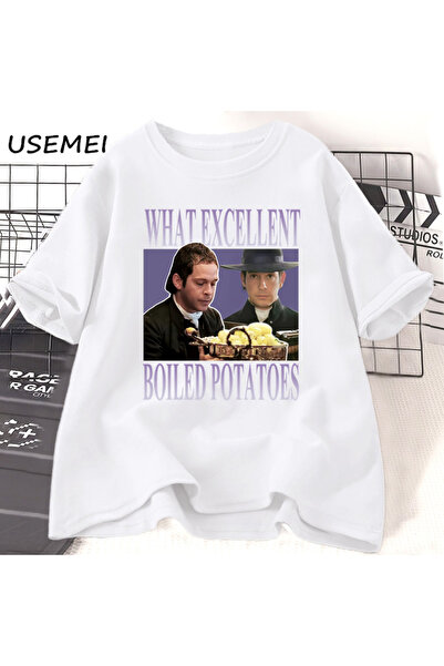 Tarzsokak Γραφικό μπλουζάκι Pride and Prejudice ne Exellent με βραστές πατάτε...