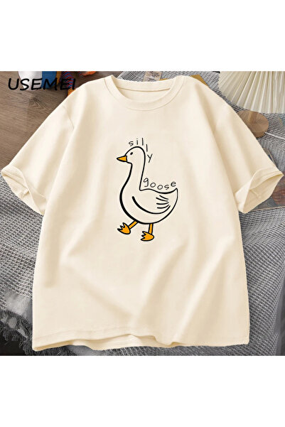 Tarzsokak Silly Goose University O Neck Tee Ανδρικά ρούχα Μπλουζάκια βαμβακερ...