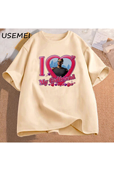 Tarzsokak Τζόνι Κέιτζ Λατρεύω την κοπέλα μου T-shirt Ανδρικό άνετο βαμβακερό ...