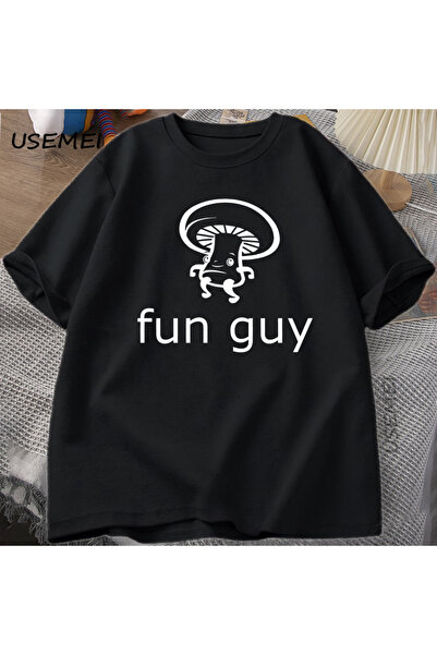 Tarzsokak Tricou Funy Man Funny Tricou cu umplutură de ciuperci și umor pentr...
