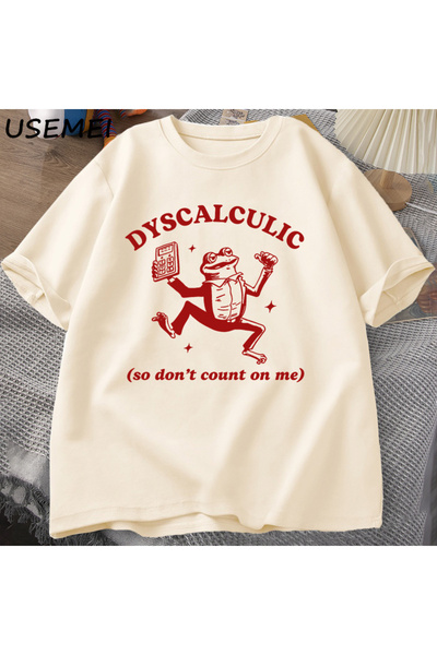 Tarzsokak تي شيرت للرجال مضحك من نوع ديسكالكوليك أي لا تثق بي تي شيرت ضفدع دي...