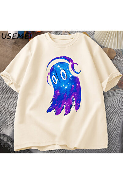 Tarzsokak Tricou Undertale Napstablook Music Ghost, din bumbac confortabil, c...