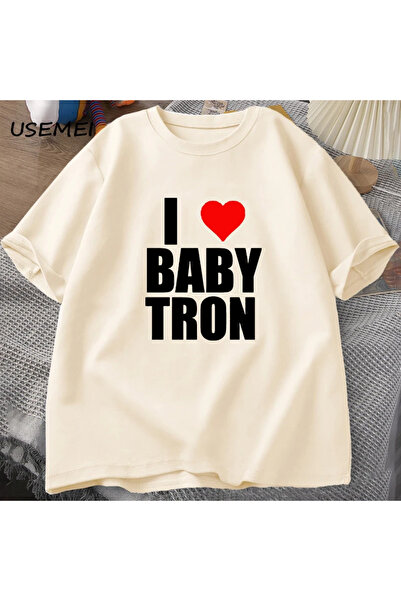 Tarzsokak I LOVE BABYTRON T-shirt Ανδρικό μπλουζάκι ράπερ shiboyboyz Streetwe...