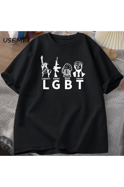 Tarzsokak Μπλουζάκι Τραμπ  "Ελευθερία Μπύρα " Διατηρήστε την Αμερική Μεγάλη Μ...