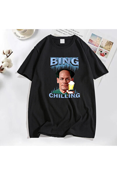 Tarzsokak Tricou pentru bărbați Bing cooling Retro John Xina înghețată, bumba...