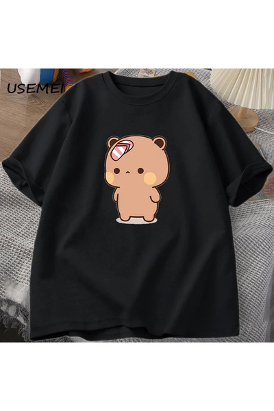 Tarzsokak Tricou pentru bărbați Cute Cartoon Bubu Throws Flip Flops in Dudu T...