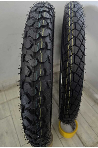 ANLAS 2.50-17 Marka Mb-79 Ve 2.75-17 IRC Marka Nr-48 Dublex Takım Lastik