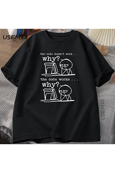 Tarzsokak تي شيرت Why The Code Isn't Working تي شيرت مهندس برمجيات مضحك تي شي...