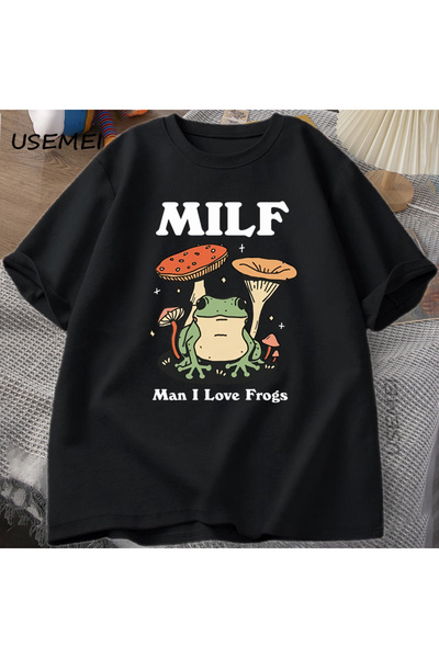 Tarzsokak Retro majica sa žabom, smešna MILF žaba, cottagecore žaba T-shirt ž...