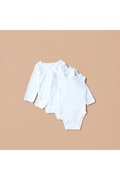 Juniors Solid Bodysuit - Set of 3