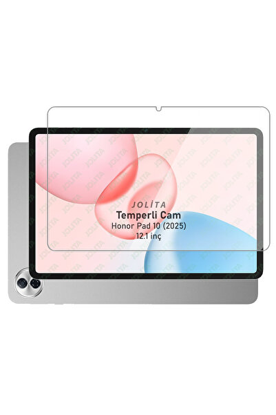 Jolita Honor Pad 10 12.1 inç Uyumlu Temperli Ekran Koruyucu Kırılmaz Cam 12.1...