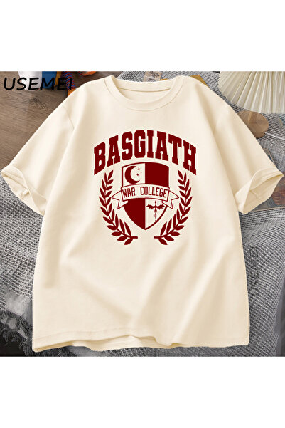 Tarzsokak Μπλουζάκι με στάμπα Fourth Wing Basgiath School of Combat Dragon Ri...