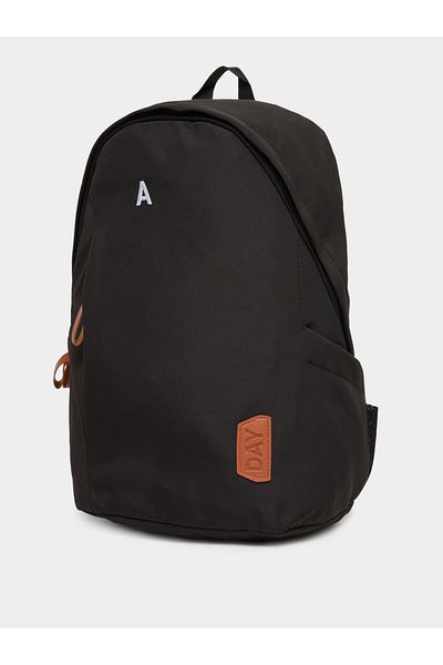 Styli Unisex Black Backpack with Side Pocket