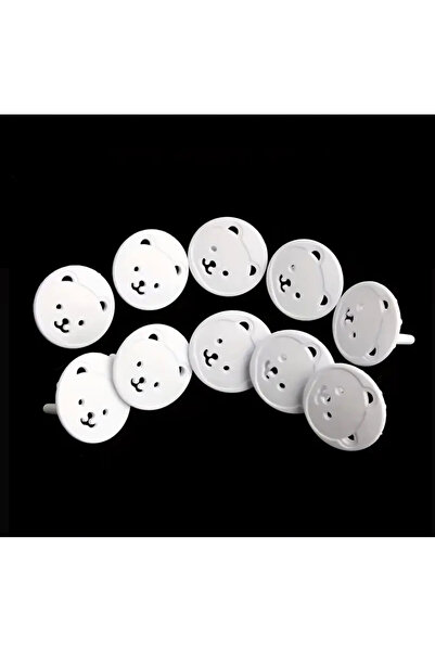 Home 5-Piece Safety Socket Protector – Hole-Free Socket Cover for Babies and Children, European Type