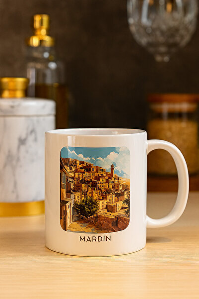 çokaş City Print Gift Tea & Coffee Porcelain Mug Cup
