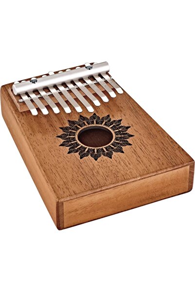 Genel Markalar Sonic Energy KL1008H Sound Hole C Major 10 Note Kalimba (Mahog...