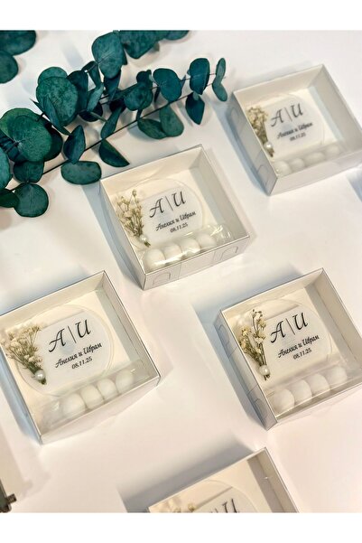 ouzhanya hediyelik Pleksi Magnet Ve Şeker Kutulu Nİkah Nişan Söz Hediyelikler...