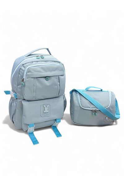 barberri URBAN POLO PACHET DE 2 GENȚĂ DE Școală ȘI GEANTĂ DE MÂNCARE