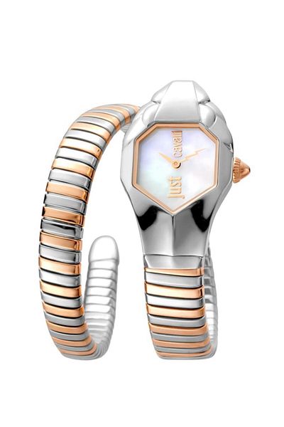 Just Cavalli Women's JC1L001M0045 Septagon Glam Chic Mother of Pearl Watch
