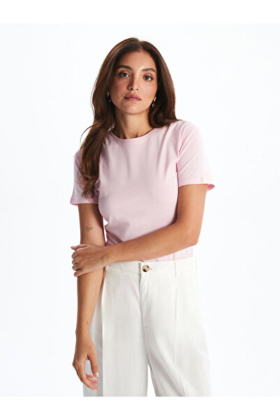 LC Waikiki Peak Yeni Sezon Bisiklet Yaka Kadın Tişört