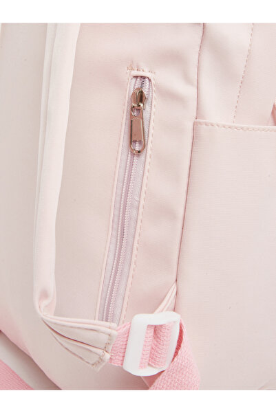 Styli Girls Pink Bow Accent Backpack