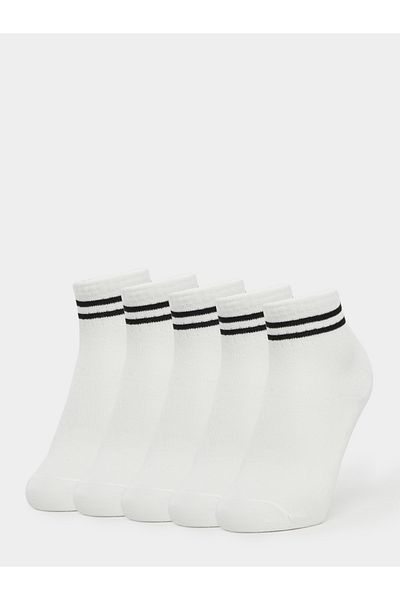 Styli Set of 5 - Striped Crew Socks