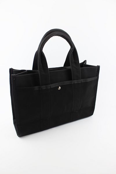 İLKYAZ Geanta de mana Imprimata Neagra Impermeabila pentru Femei 32x25x14 Cm