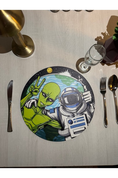 NOSTA Presentation Plate Coaster American Service Oval Child