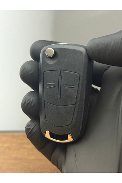 Luxe Aksesuarr Opel Astra H Corsa D 3 Button Switchblade Remote Control Case