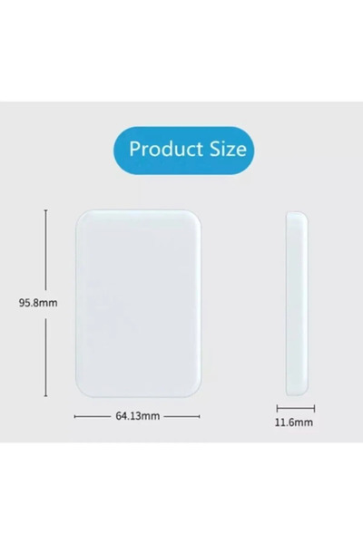 lasttech Magsafe Powerbank Mah Taşınabilir Batarya Stand Iphone 11 12 13 14 15 16 Uyumlu