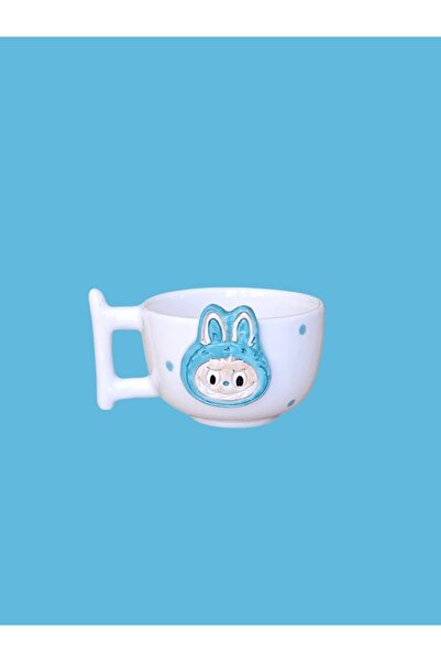 MeGgDecor كوب الوحش اللطيف الملون باللون الفيروزي