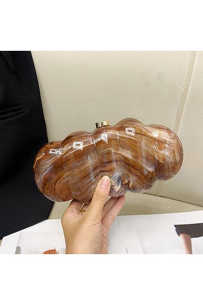 dukart Trendlover Brown Marble Look Bag