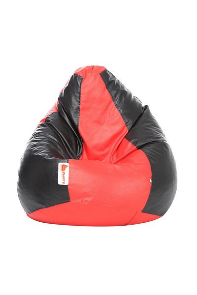 fluffy Bean Bag Classic Red