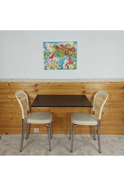 OEM Folding wall table, wenge, model 6039
