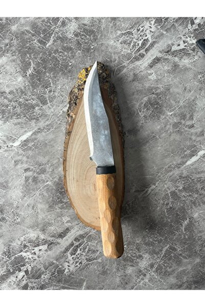 empressnaturalstone 4116 Çelik Dramer Ceviz Kabzeli Premium Kamp & Av Bıçağı