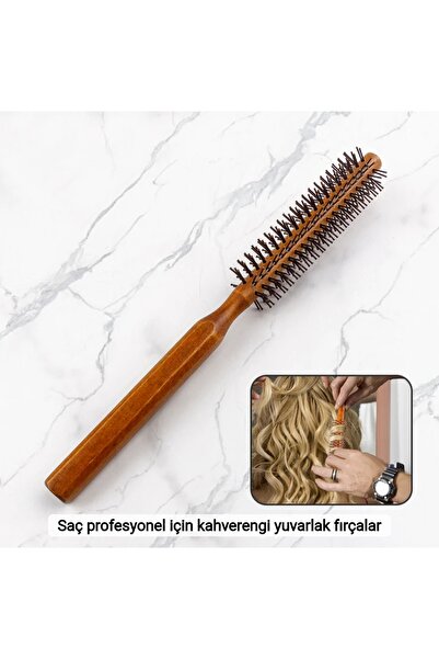 mirenza cosmetic Βούρτσα φουσκώματος Νούμερο 39 Στρογγυλή βούρτσα για styling μαλλιών, ανθεκτική στη θερμότητα