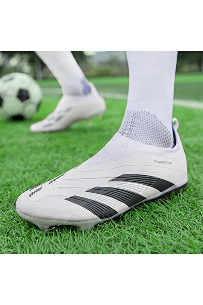 EBT Unisex Laceless Football Shoes Cleats