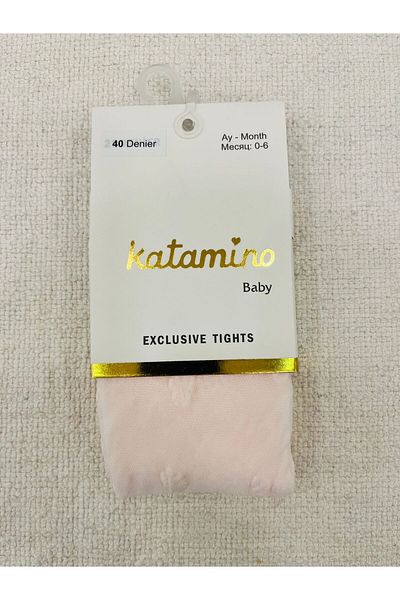 Katamino Betty Patterned Thin Baby Girl Pantyhose