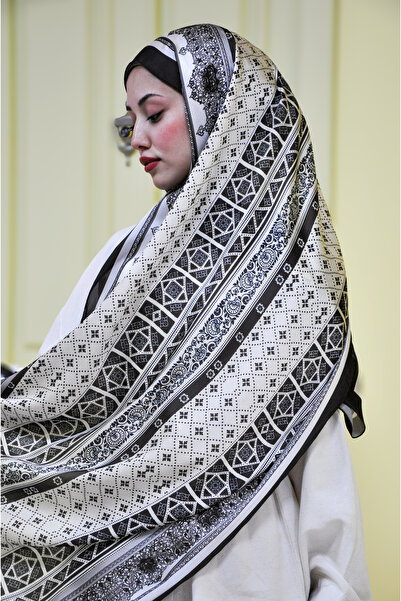 MSCARFS İntizar Desen Janjan İpek Şal