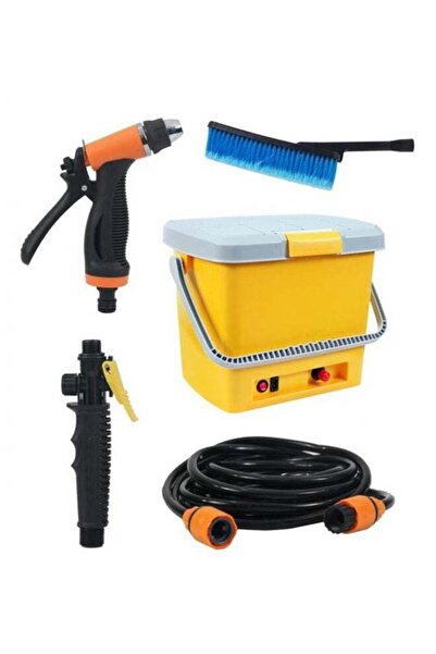 Generic غسالة سيارات محمولة عالية الضغط