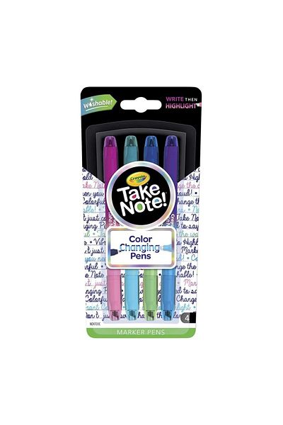 Crayola 4 Color Changing Washable Crayons Set -
