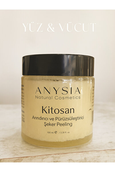 ANYSİA NATURAL Kitosan Sahra Kumu &arındıcı Ve Pürüzsüzleştirici Şeker Peeling