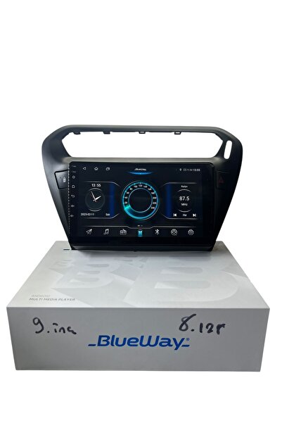 Blueway Pejo 301 -Citroen C-elyse (Siyah) 8-128 TAM PROFESYONEL OEM MULTİMEDİA