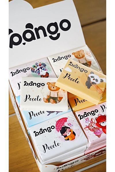 naturelove Pango New Generation Bag Type Packaging Paper Napkin Towel Tissue 160 Pcs (8 Packs X 20 Liters)