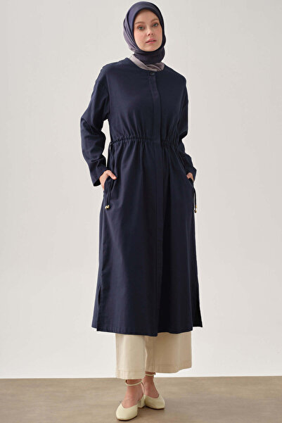 Tuğba Bel Çift Kanal Bağcıklı Giy-Çık - Lacivert