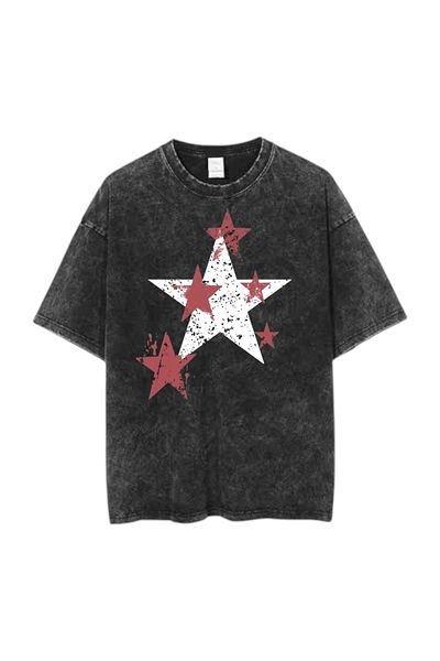 DEEFWEAR Printed Washable Vintage Unisex T-Shirt