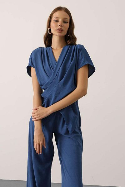 Melike Bakar Boutique Modern Asymmetric Cut Women's Suit